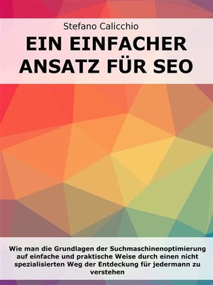 cover image of Ein einfacher Ansatz für SEO